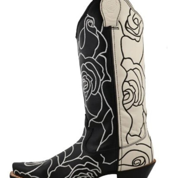 TWISTED X WOMEN'S STEPPIN' OUT WESTERN BOOTS - SNIP TOE  NWT  Size 7.5 - Picture 3 of 6
